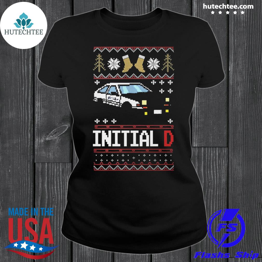 Initial d christmas clearance sweater