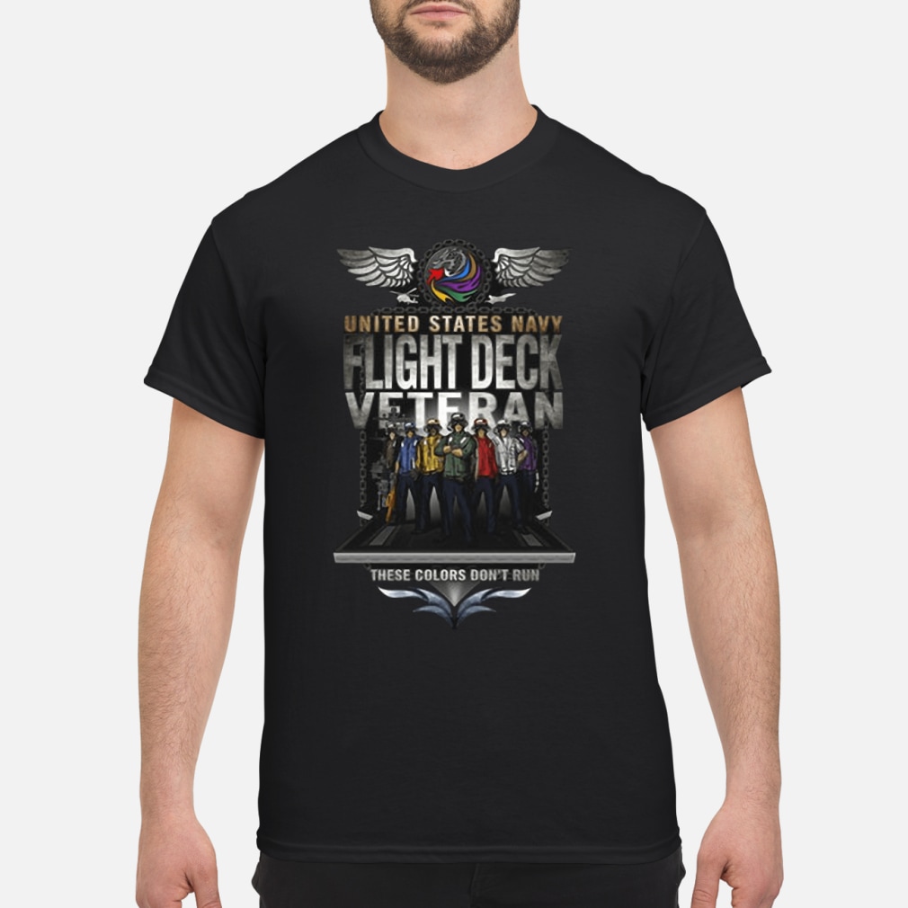 navy flight deck green shirts