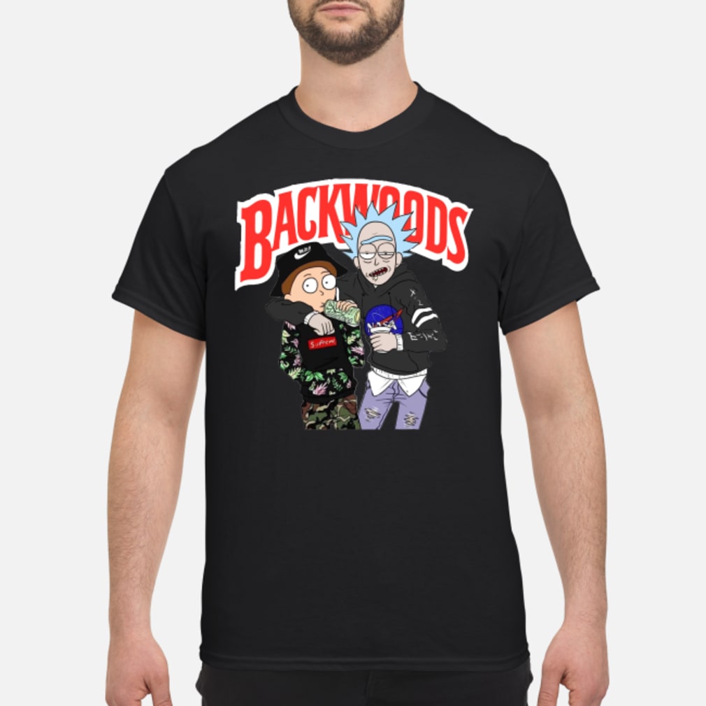 rick and morty backwoods t shirt