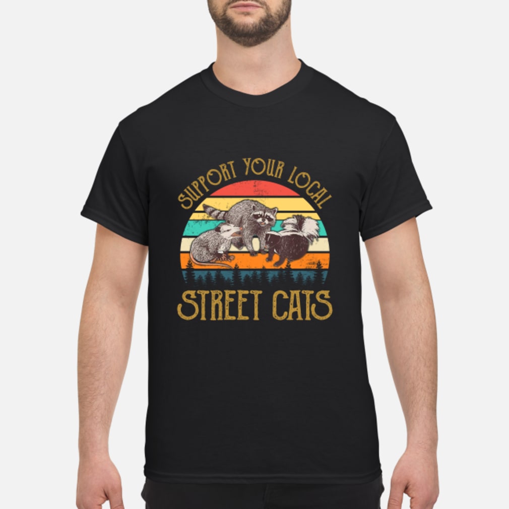 support local street cats shirt