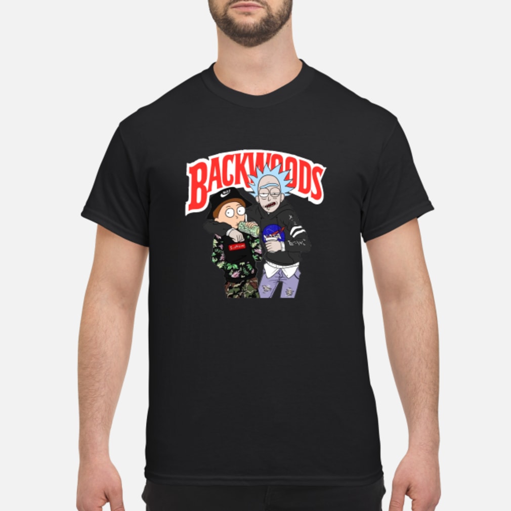 rick and morty backwoods t shirt