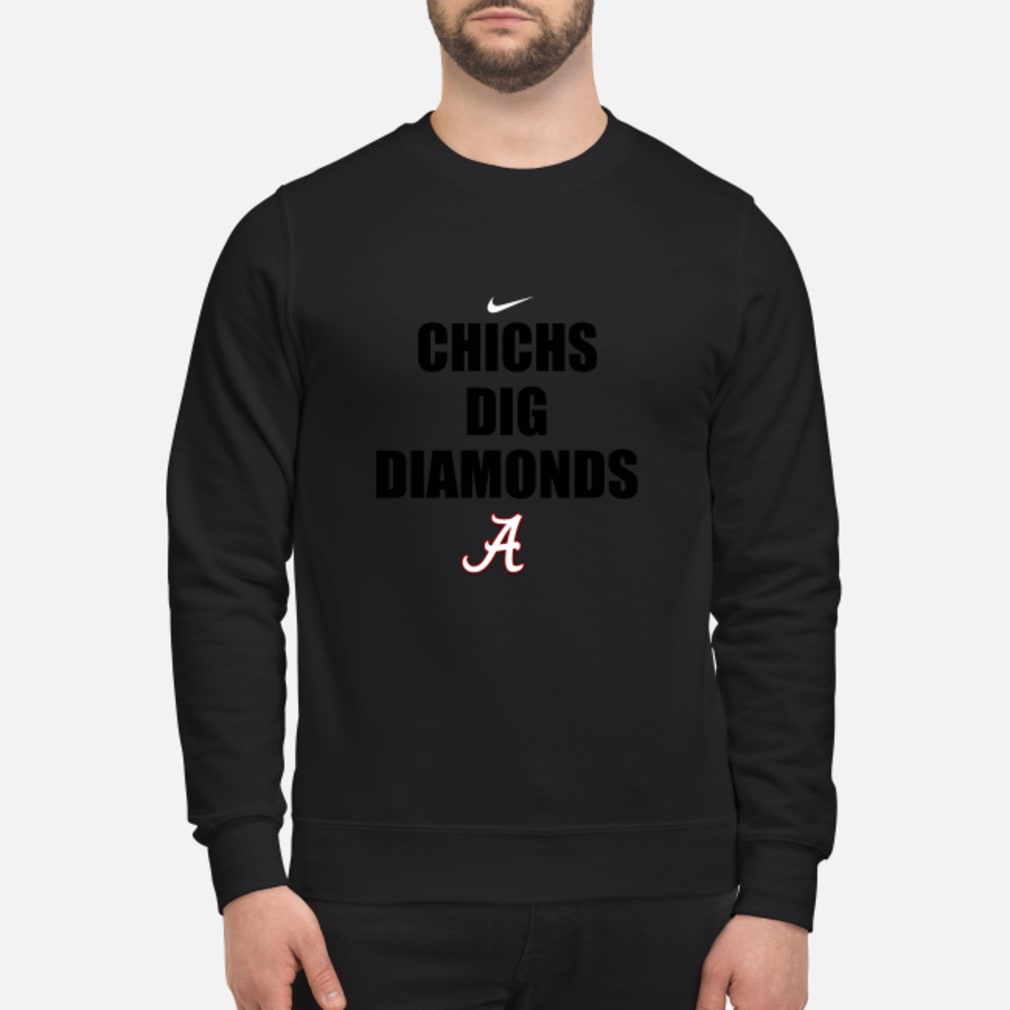 chicks dig diamonds baseball shirt