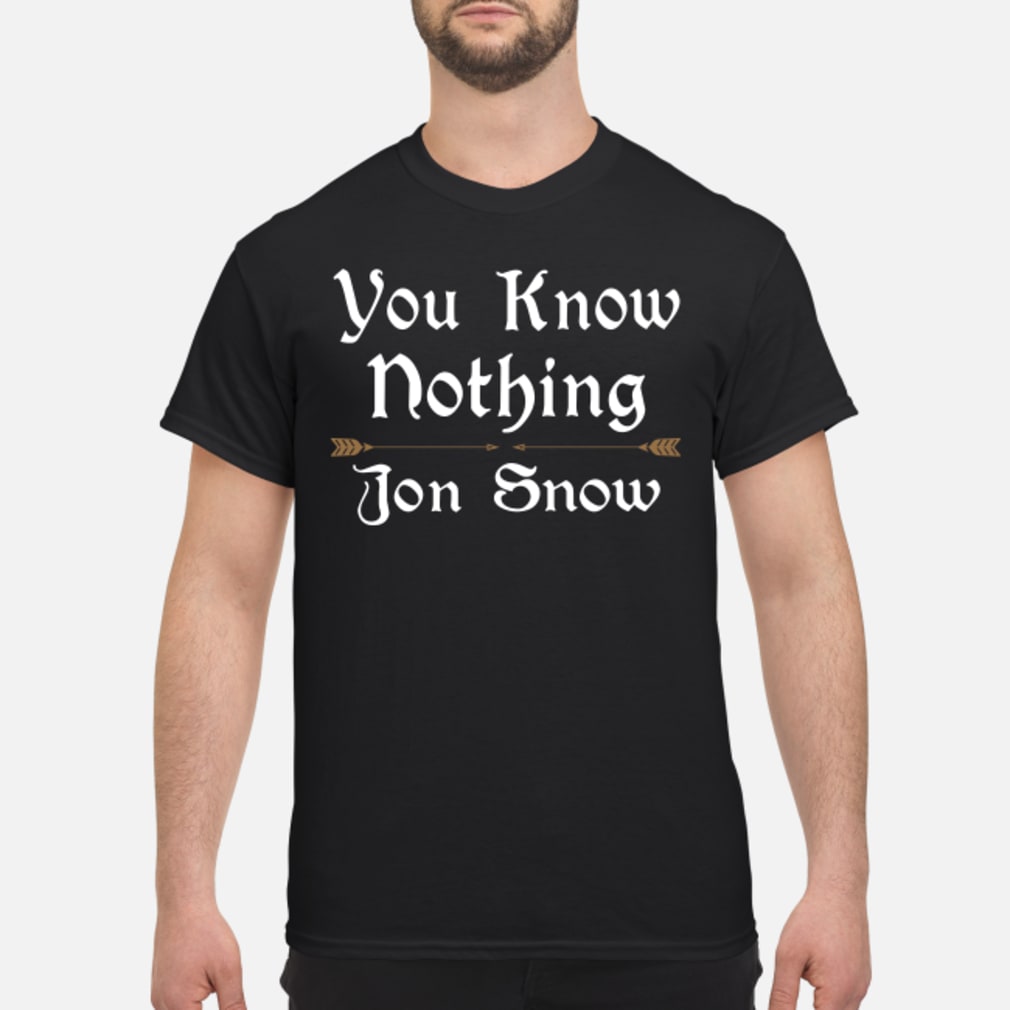 jon snow shirt