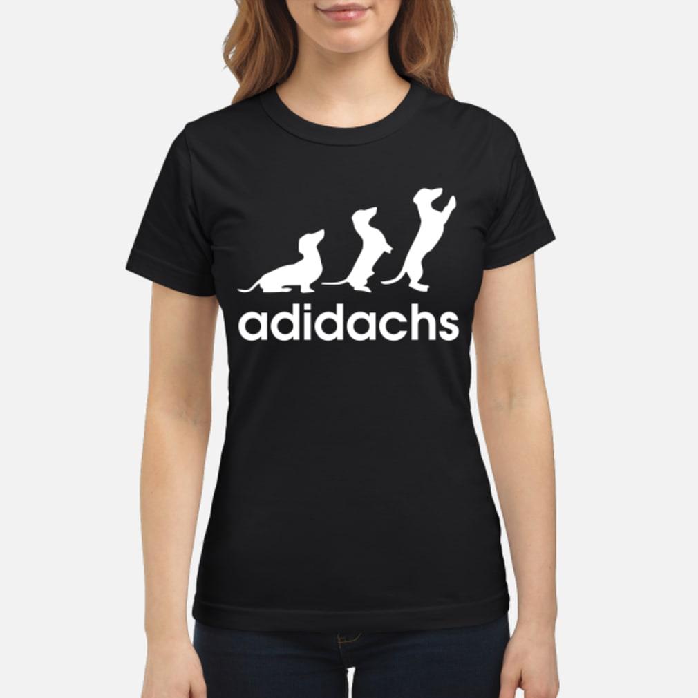 adidas dachshund t shirt