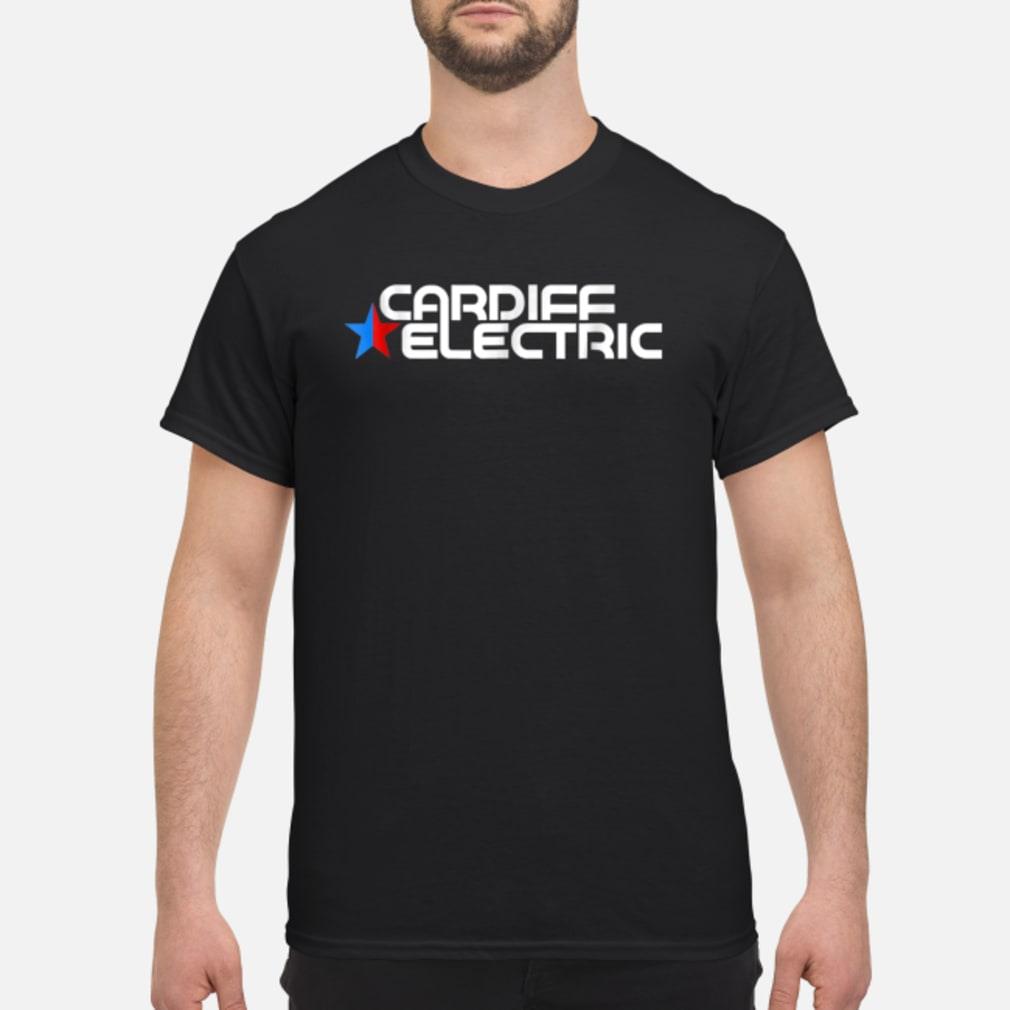 cardiff electric t shirt