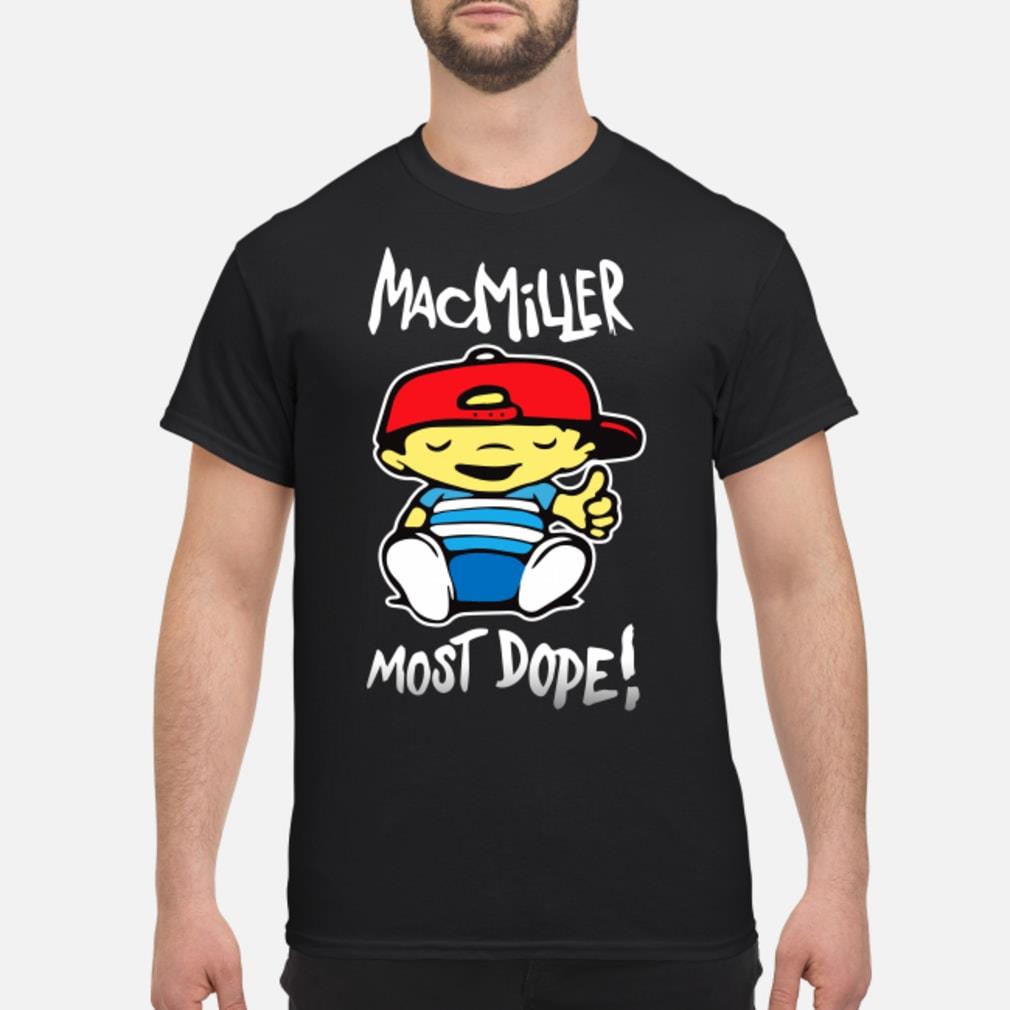 mac miller shirt blue