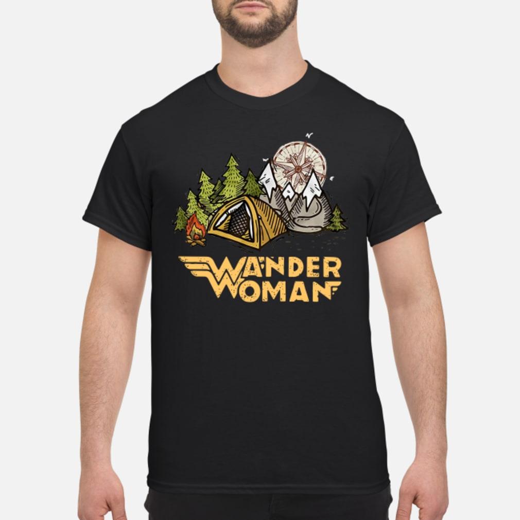 Official Wander Woman camping shirt, hoodie, tank top and sweater