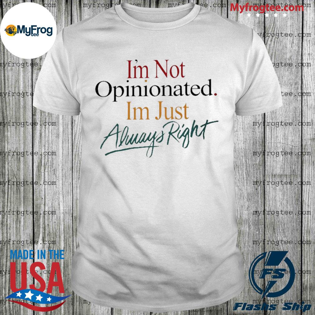 always right shirt