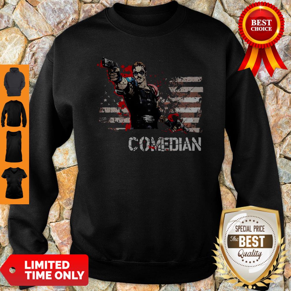 watchmen comedian shirt