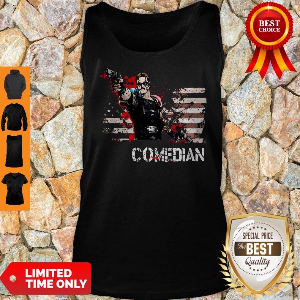 watchmen comedian shirt