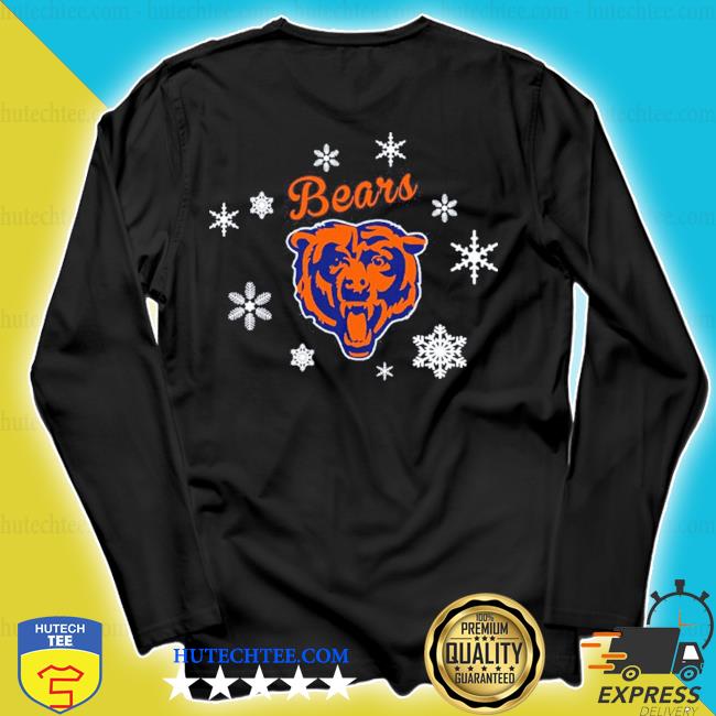 Chicago Bears Logo Ugly Christmas Sweater Hoodie Sweatshirt Longsleeve Tee